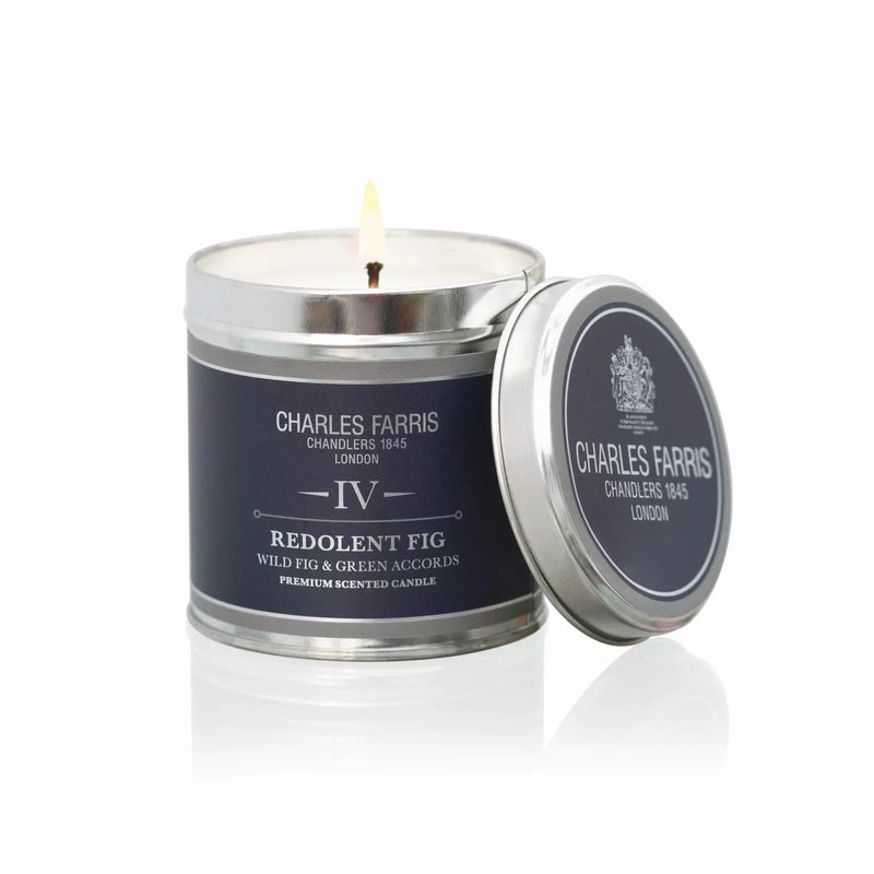 Charles farris Redolent Fig Scented Tin Candle | Wild Fig and Green Accords