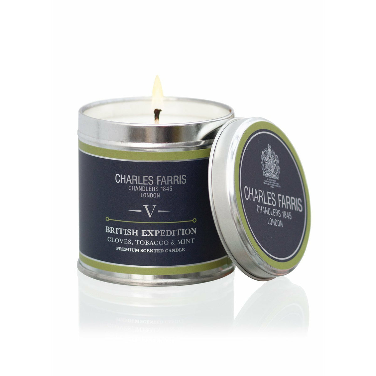 British Expedition Scented Candle in Tin - Home Decors Gifts online | Fragrance, Drinkware, Kitchenware & more - Fina Tavola