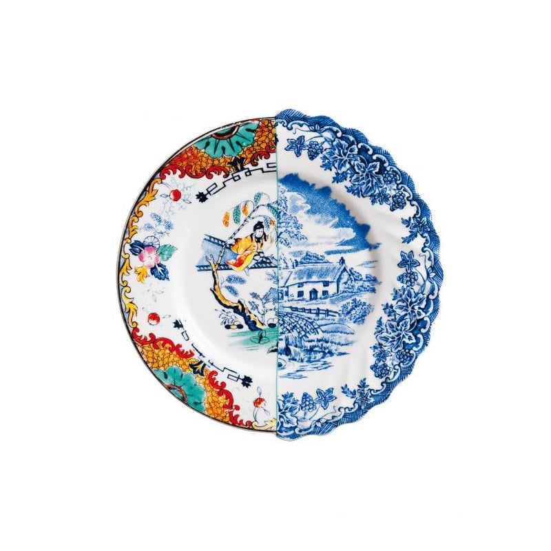 Hybrid Valdrada Salad Plate Porcelain Multicolor - Home Decors Gifts online | Fragrance, Drinkware, Kitchenware & more - Fina Tavola