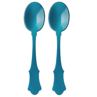 Old Fashion Turquoise Serving Spoon Set - Home Decors Gifts online | Fragrance, Drinkware, Kitchenware & more - Fina Tavola
