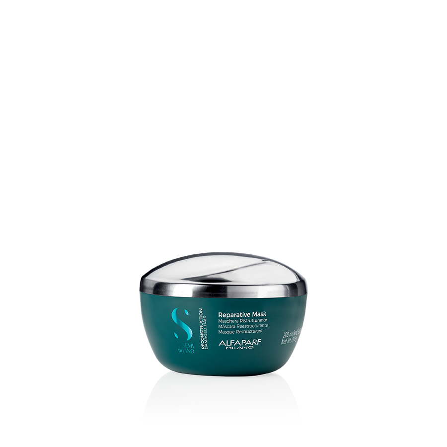 AlfaParf Milano Semi Di Lino Reconstruction Reparative Mask (Damaged Hair) - 200 ml / 6.88 oz - Home Decors Gifts online | Fragrance, Drinkware, Kitchenware & more - Fina Tavola