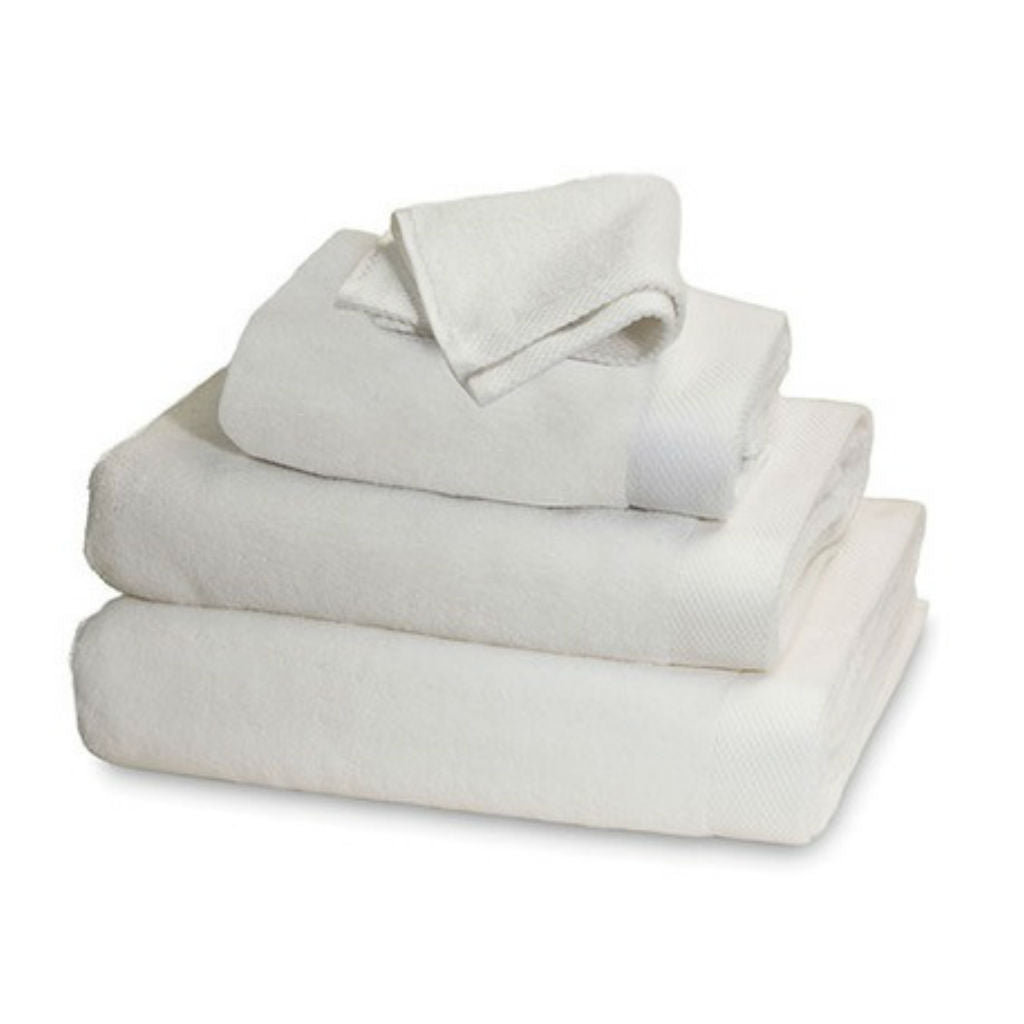 Garnier Thiebaut Hotel Collection Luxury Plush White Bath Towels