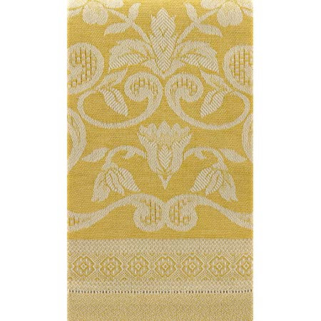 Tessitura Pardi Damasco Yellow Small Guest Towel
