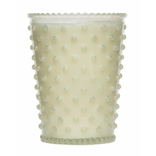 Simpatico #42 White Flower Scented Candle Hobnail Glass - Home Decors Gifts online | Fragrance, Drinkware, Kitchenware & more - Fina Tavola