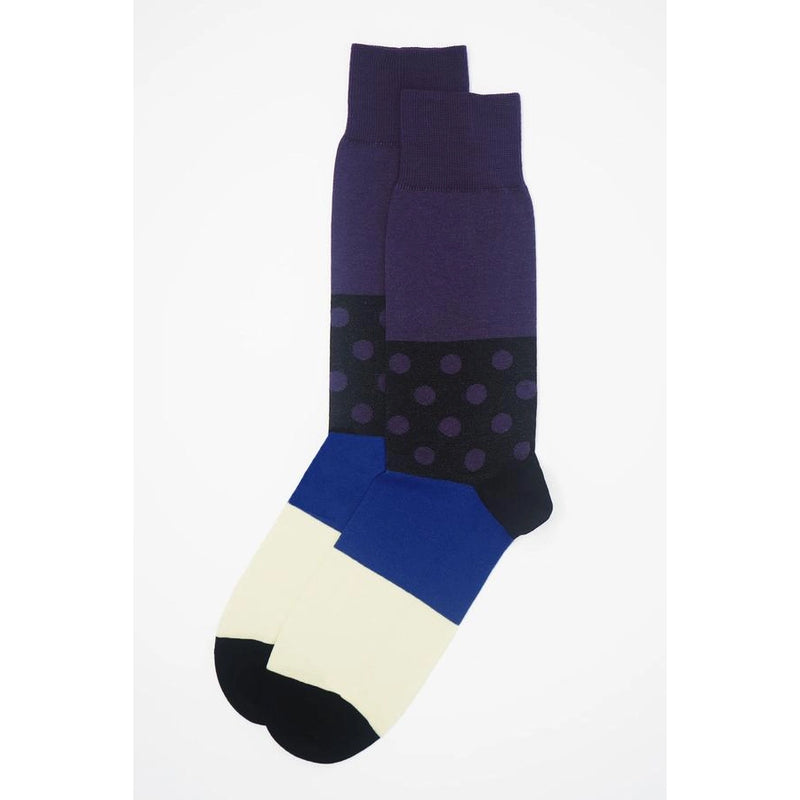 Peper Harow Mayfair Luxury Men's Socks | Purple