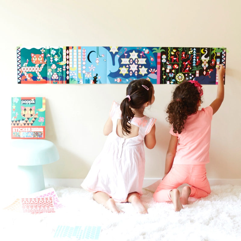 Mosaic Creative Sticker Activity Poster | The Jungle