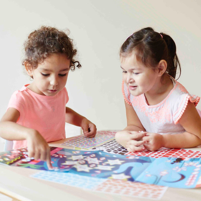 Mosaic Creative Sticker Activity Poster | The Jungle