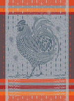 Kitchen Towel | Coq Design Orange