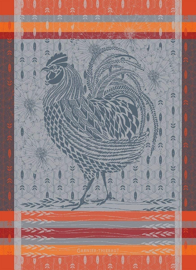 Kitchen Towel | Coq Design Orange