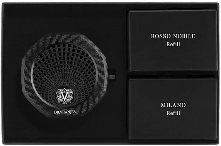 Rosso Nobile + Milano Carparfum Fragrance Diffuser with 2 Refills
