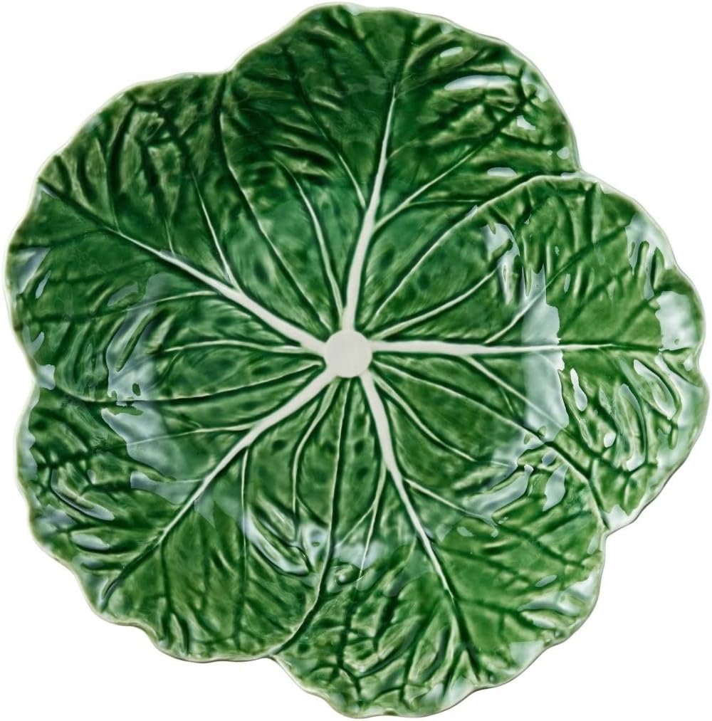 Green Cabbage Large Serving Bowl