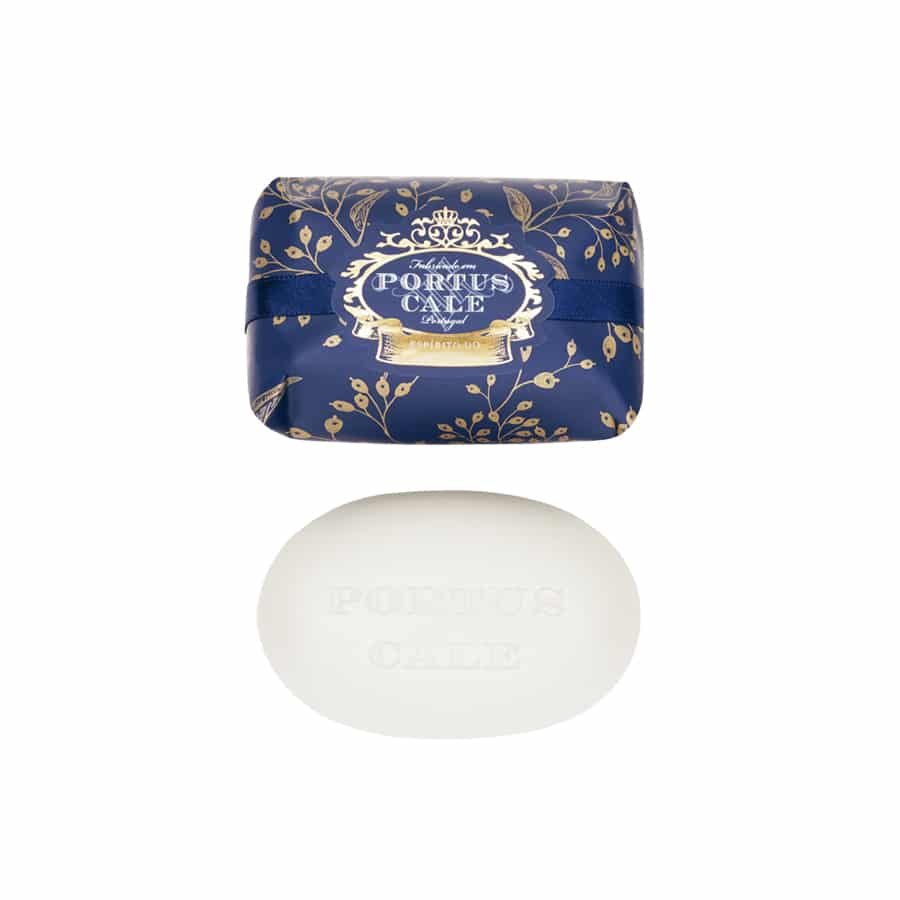 Portus Cale Festive Blue Luxury Bar Soap | Fir, Cedar, Rosemary