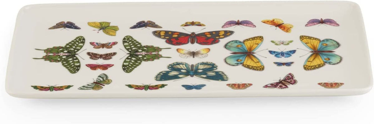 Botanic Garden Harmony Rectangular Tray | Butterfly Motif
