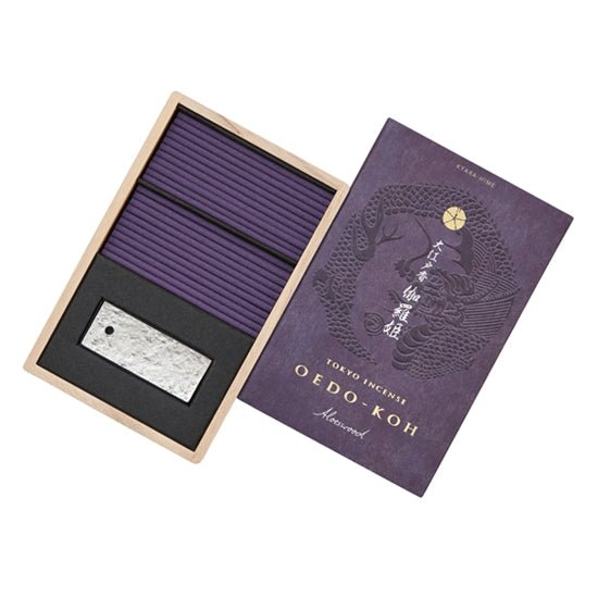 Nippon Kodo OEDO-KOH Aloeswood Japanese Incense 60 Sticks with Incense Holder - Home Decors Gifts online | Fragrance, Drinkware, Kitchenware & more - Fina Tavola