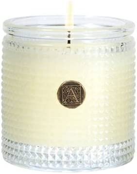 Scented Candle in Textured Glass | Orange & Evergreen