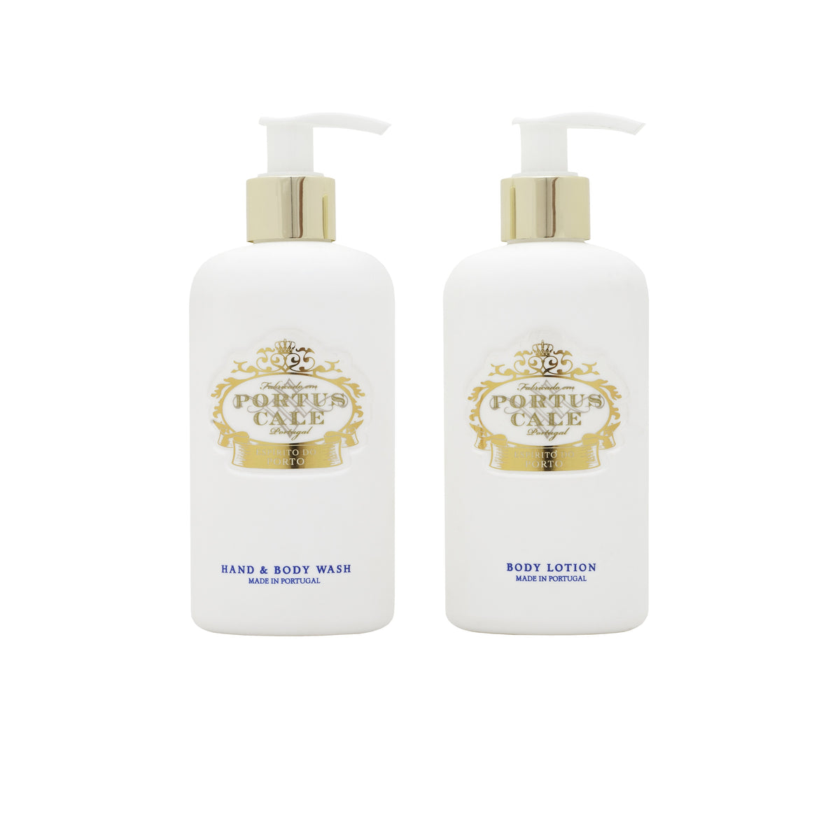 Portus Cale Gold & Blue Hand & Body Luxury Wash | Pink Pepper & Jasmine