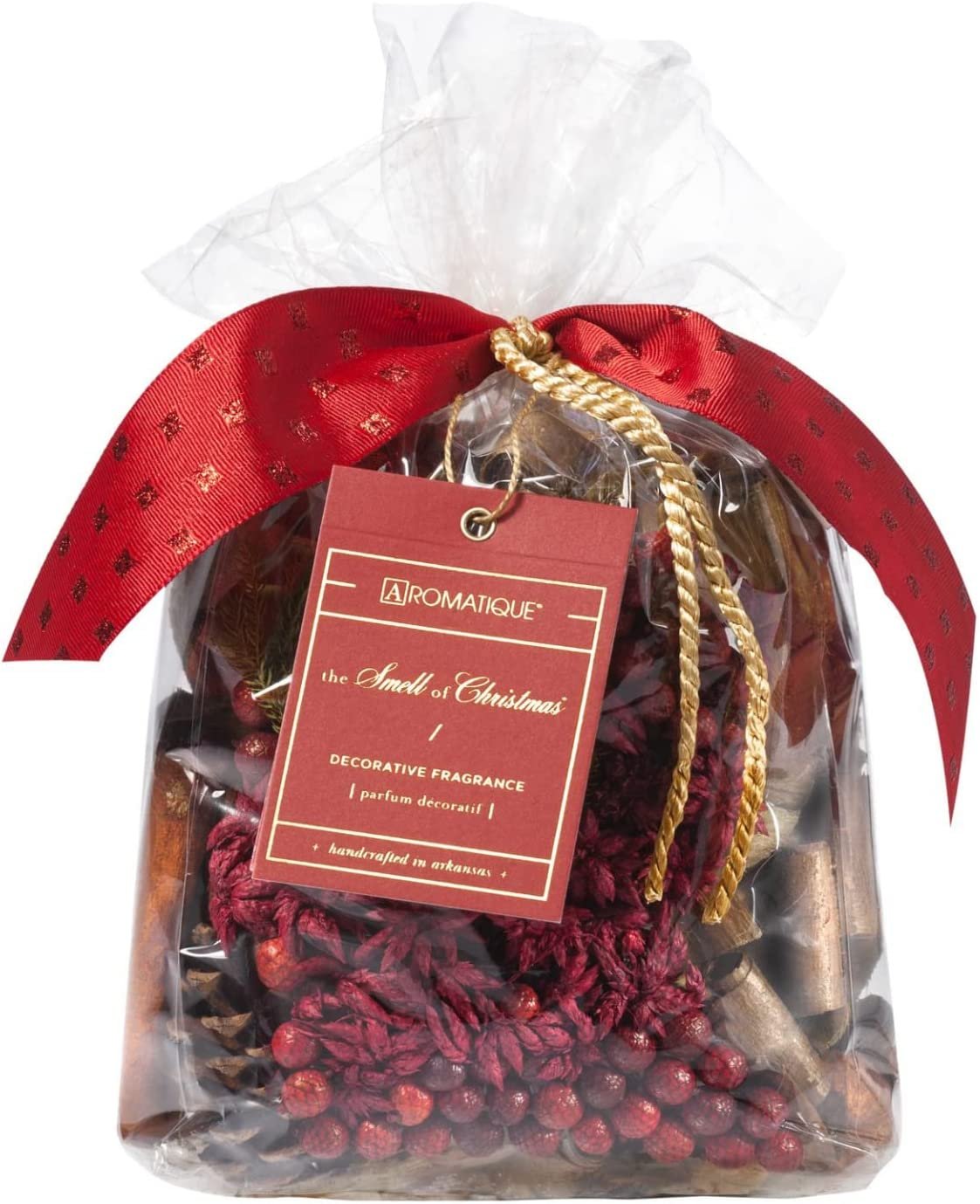 Aromatique Potpourri Decorative Fragrance Bag | The Smell of Christmas | (Large) 14oz