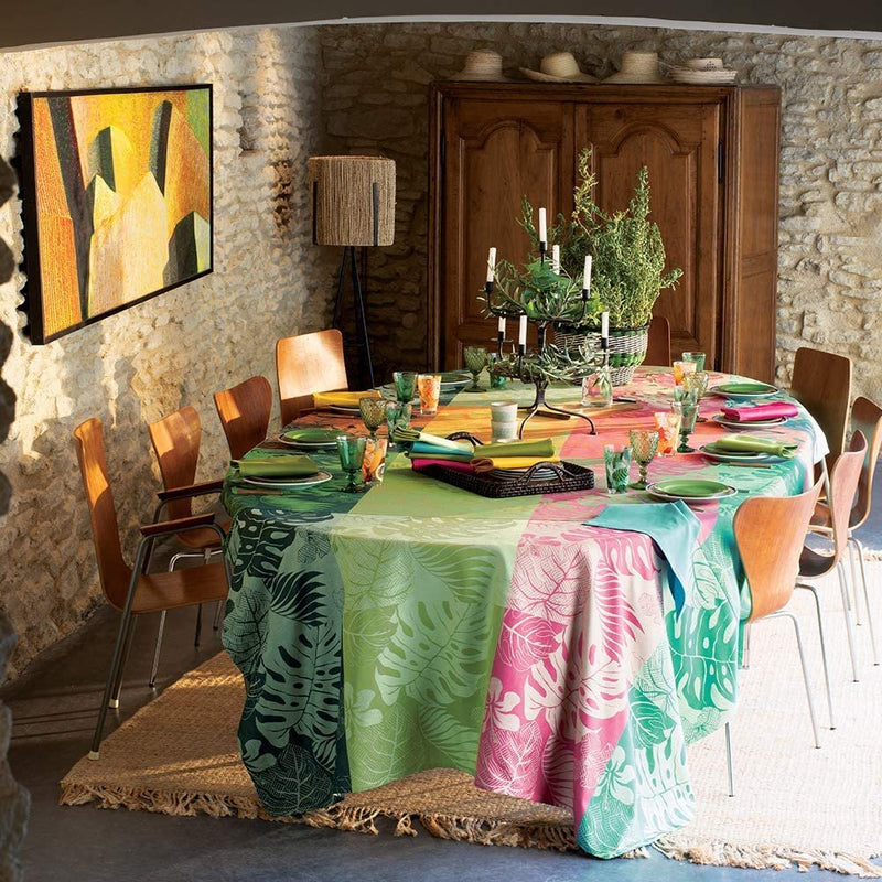 Garnier Thiebaut Mille Palma Pop Tablecloth Rectangular |  71" x 69"