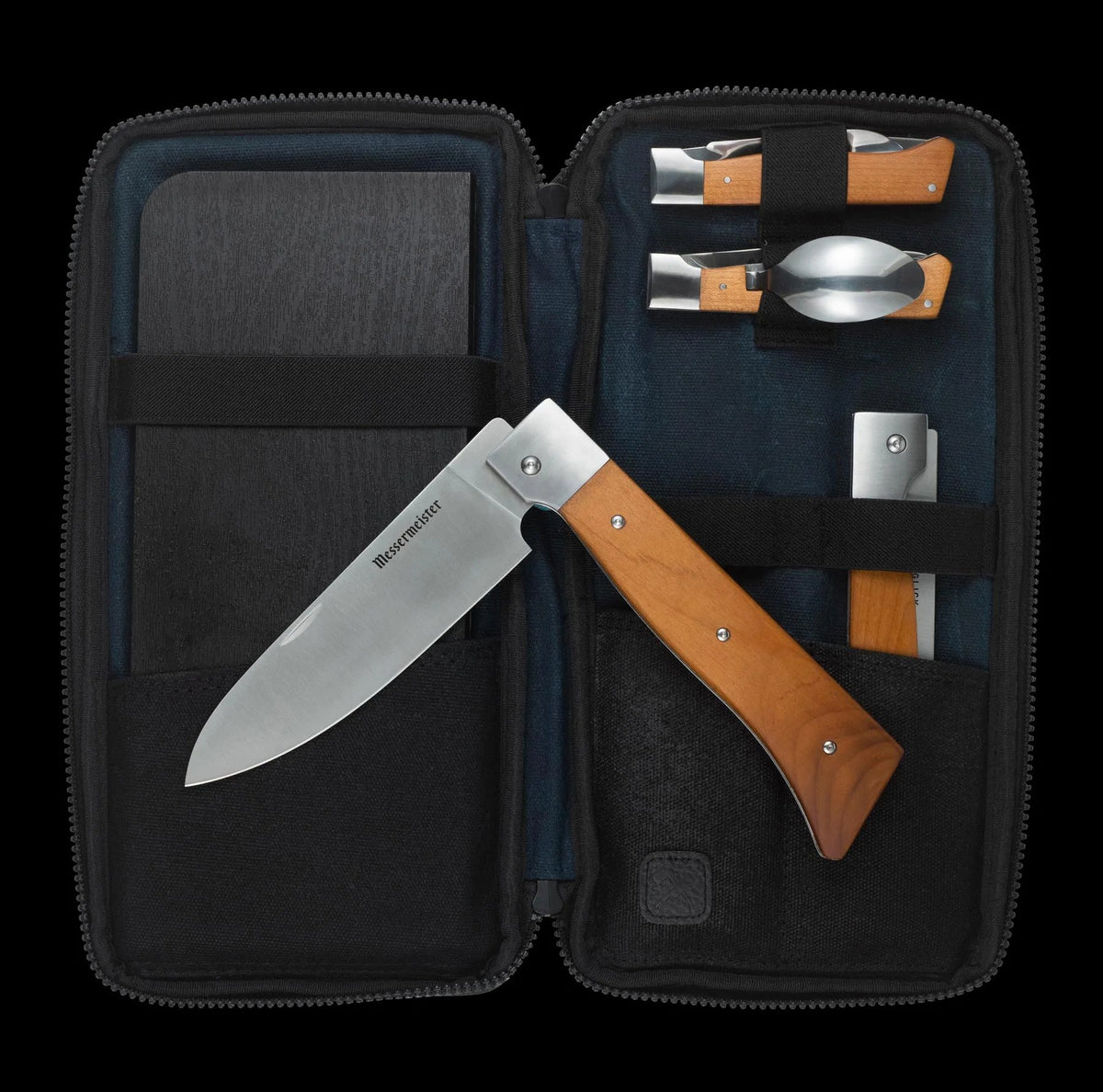 Messermeister Adventure Chef Outdoor Knife Set (6-Piece, Carbonized Maple)