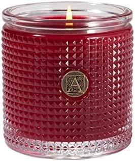 Scented Candle in Textured Glass | The Smell of Christmas