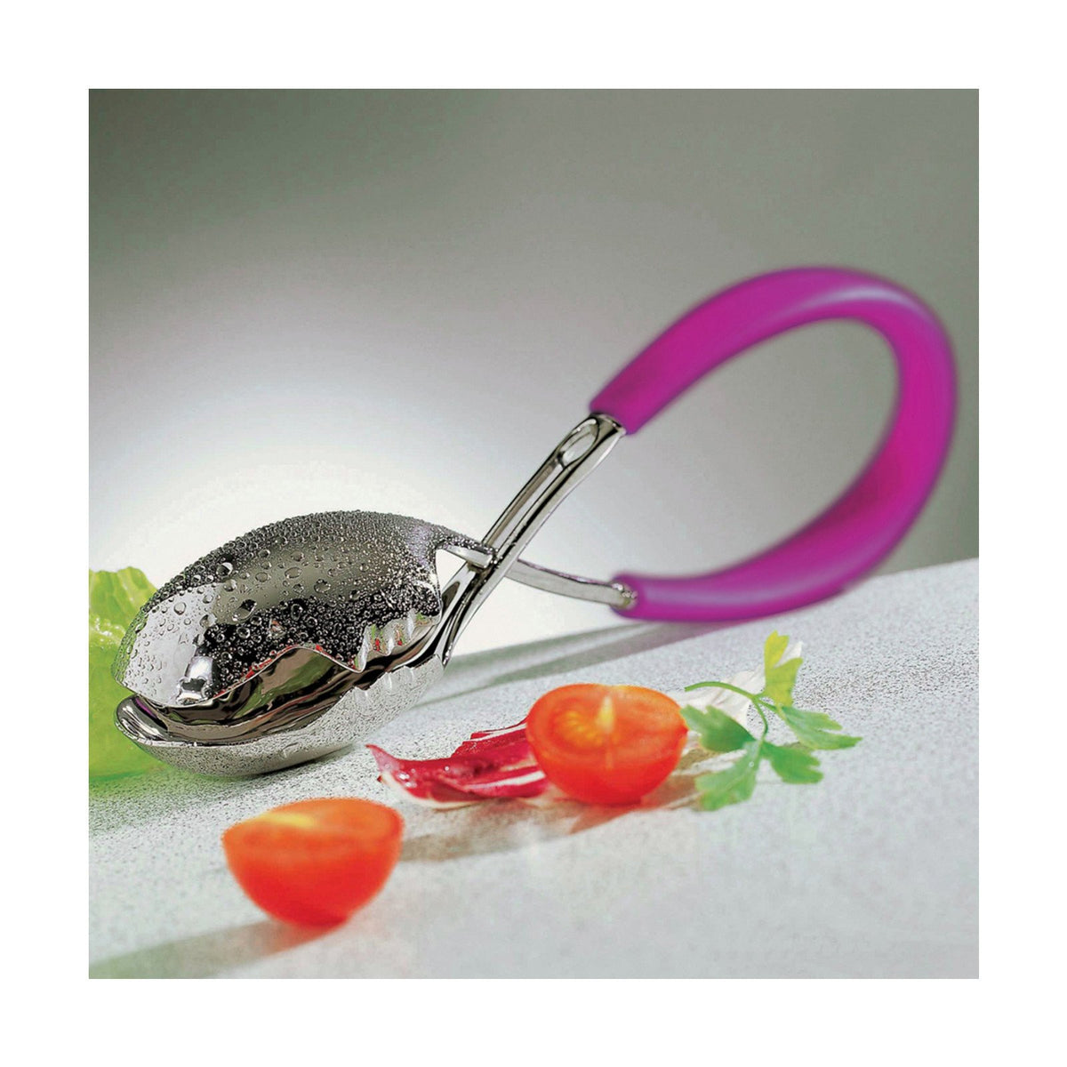 Kiss Salad Tongs | Fucsia