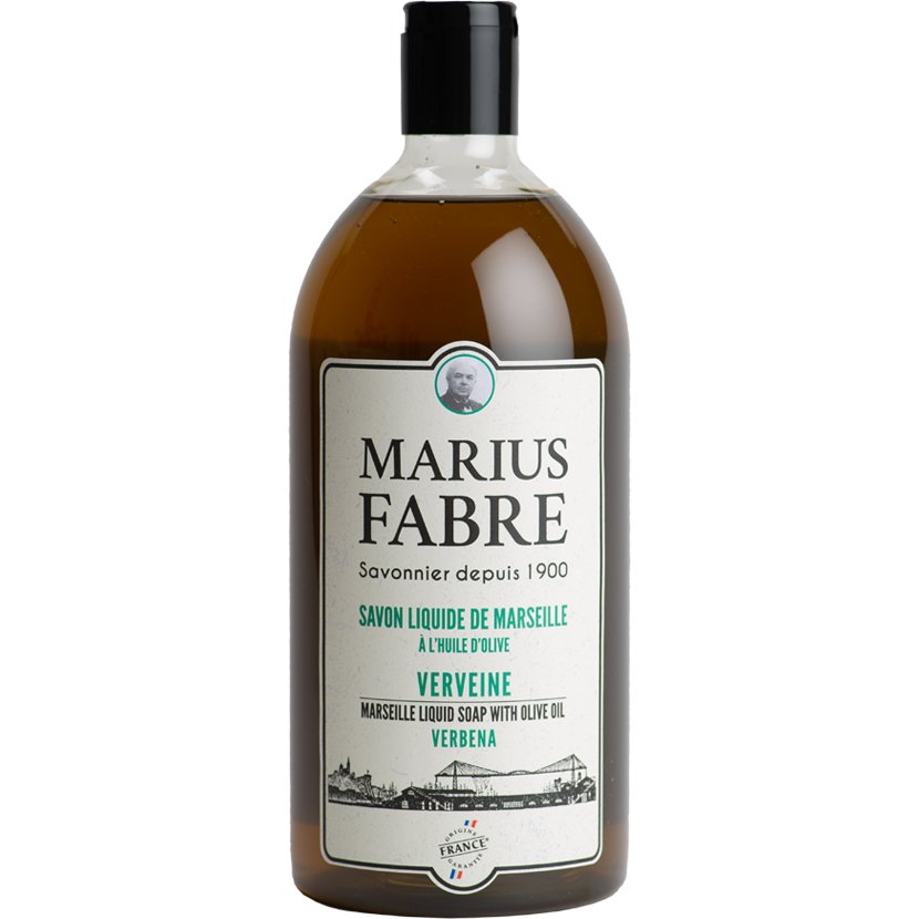 Marius Fabre Verbena Savon De Marseille Liquid Soap Refill - Home Decors Gifts online | Fragrance, Drinkware, Kitchenware & more - Fina Tavola