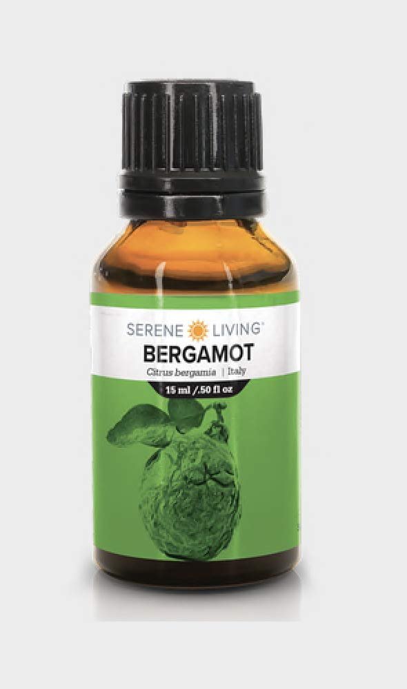 Serene Living Essential Oils 15 ML, Bergamot