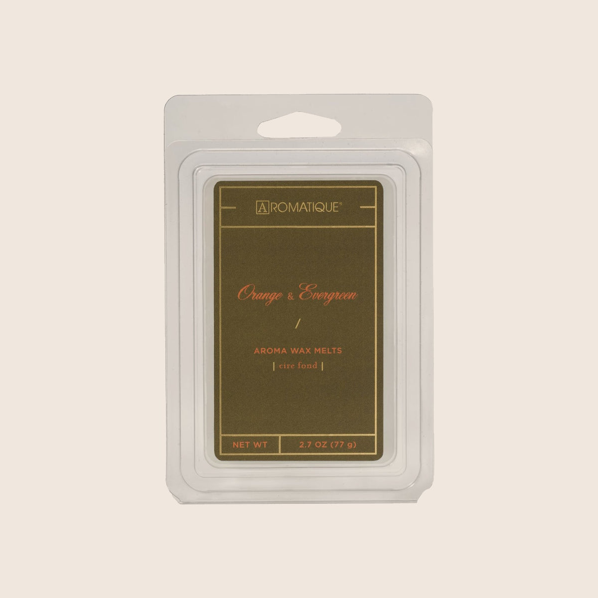 Aromatique Aroma Wax Melts Orange & Evergreen