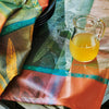 Garnier-Thiebaut Mille Phoenix Automne Tablecloth 71"x71"