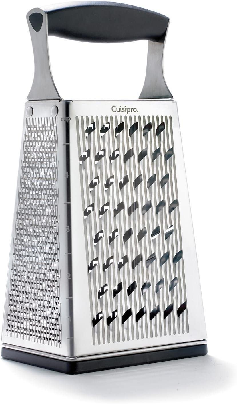 Cuisipro Stainless Steel 4 Sided Box Surface Grater