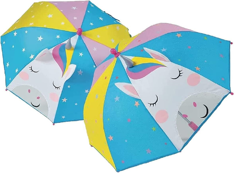 Floss & Rock Color Changing Kids Umbrella | Rainbow Unicorn