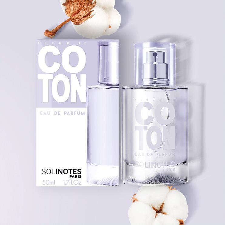 Coton Solinotes Paris Perfume, Natural Spray - 50 ml