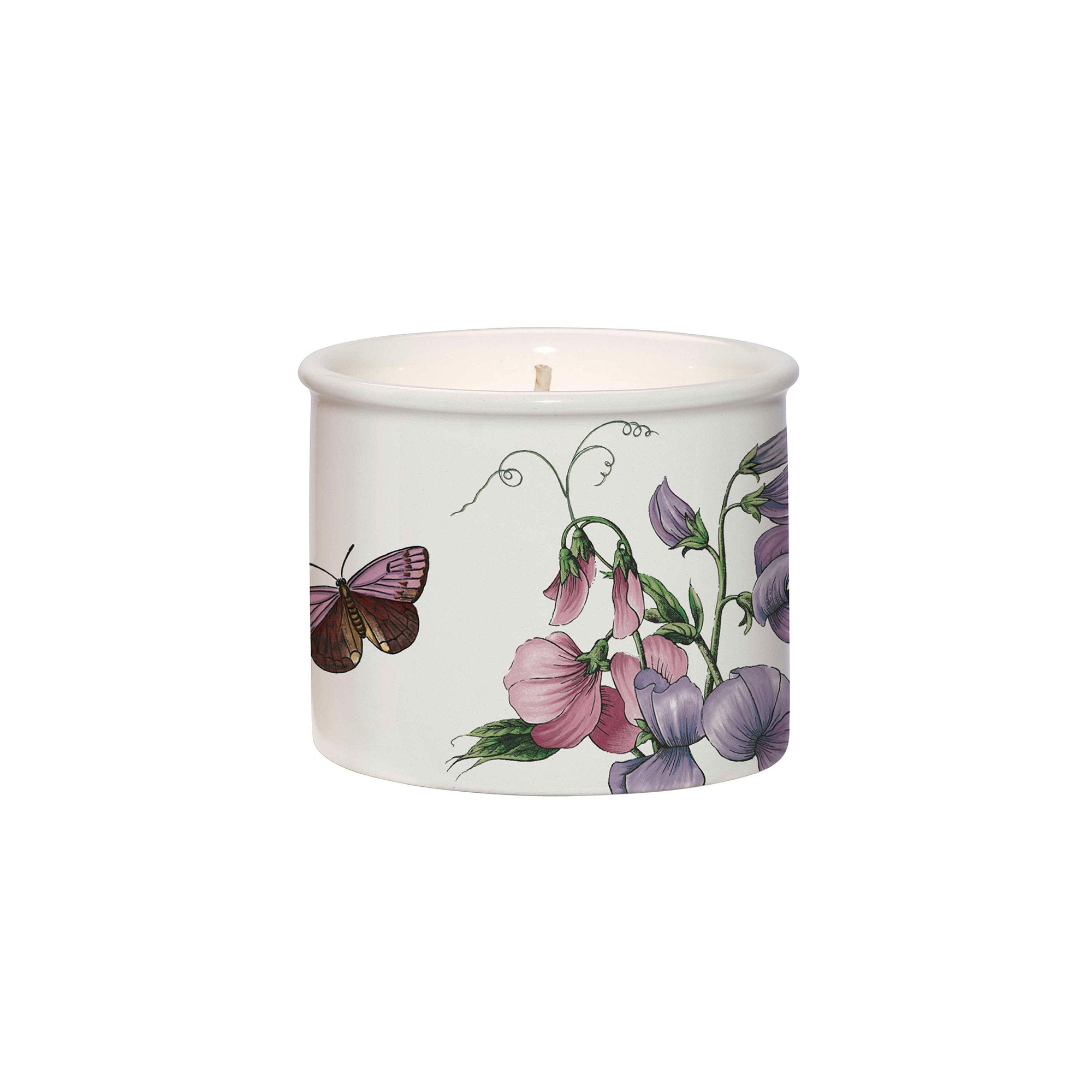 Portmeirion Botanic Garden Timeless Collection Scented Candle | Sweet-Pea Floral