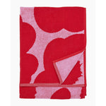 Marimekko Unikko Towel | Pink & Red