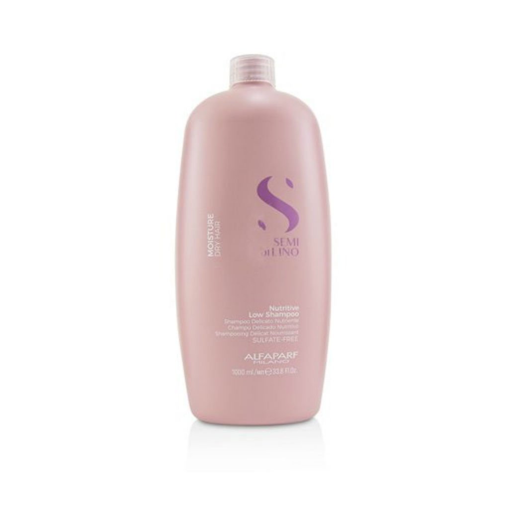 Alfaparf Milano Semi Di Lino Moisture Nutritive Low Shampoo | For Dry Hair | 1000ml