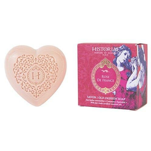 Historiae Rose De France Perfumed Soap Bar - Home Decors Gifts online | Fragrance, Drinkware, Kitchenware & more - Fina Tavola