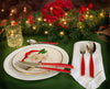 Glamour 5 Piece Place Setting | Red