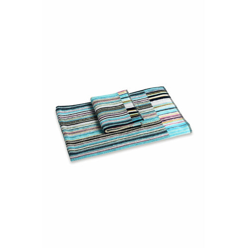 Missoni Jazz Blue Stripes Towel 170 - Home Decors Gifts online | Fragrance, Drinkware, Kitchenware & more - Fina Tavola