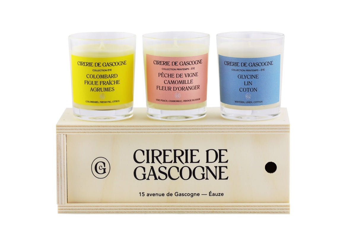 Spring & Summer Scented Candle Collection Set in Gift Box