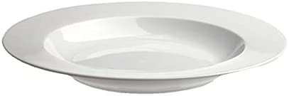 Grands Classiques Alaska Soup Plate in White Porcelain | 19 oz.  | Set of 4
