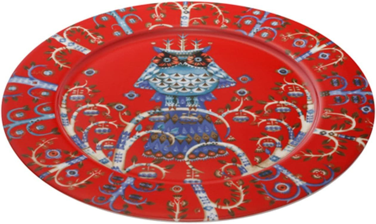 Taika Dinner Plate | Red