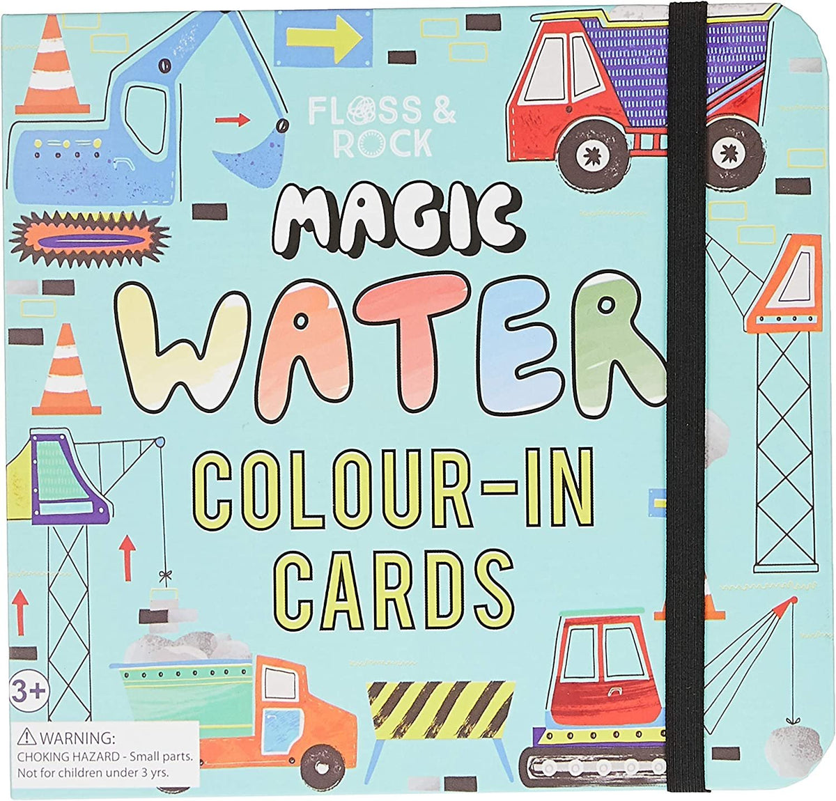 Floss & Rock Color Changing Water Cards and Pen | Construction