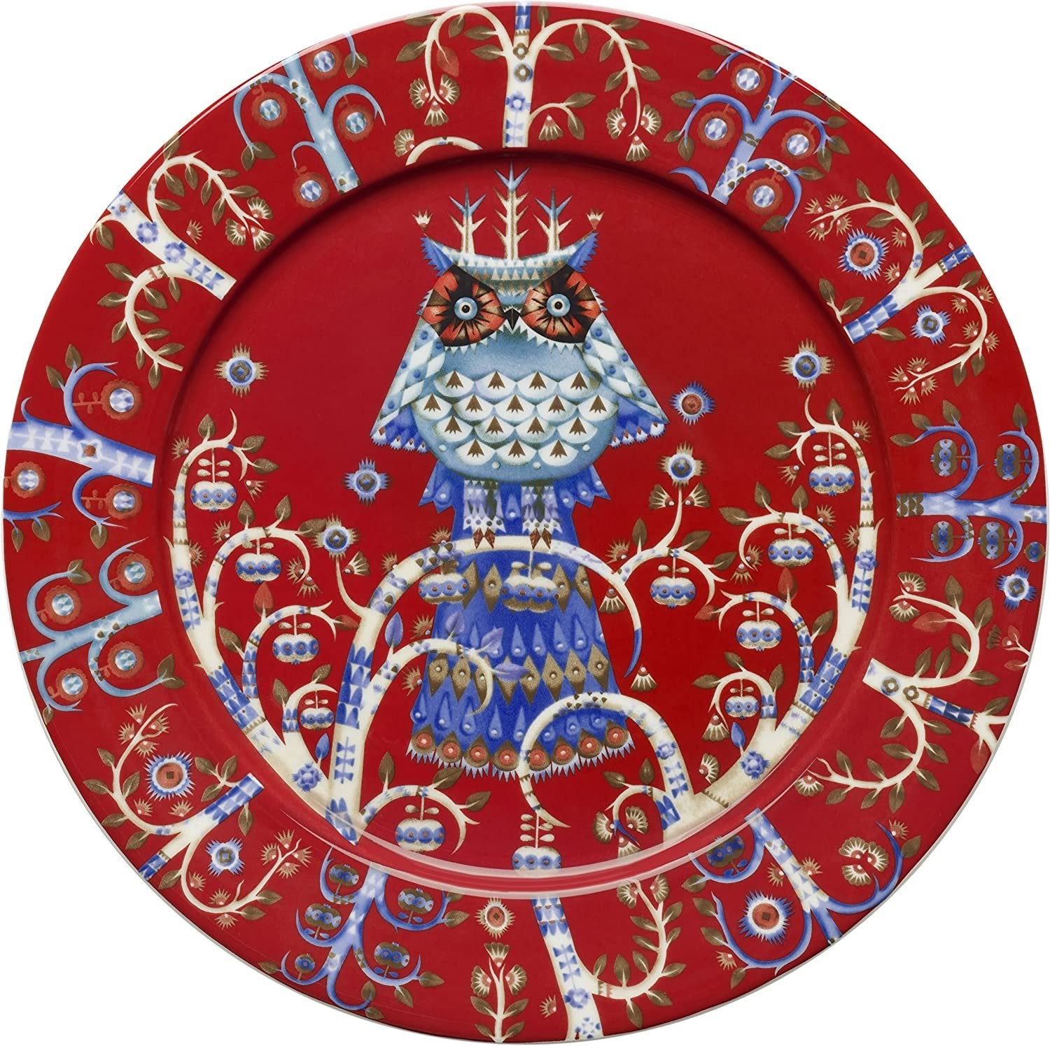 Taika Dinner Plate | Red