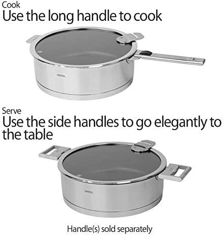 Cristel Strate Saute Pan | 4.4 Quart
