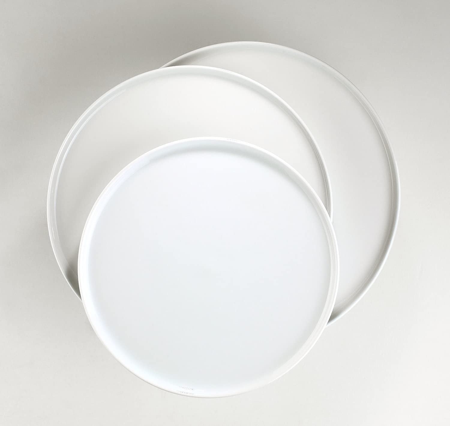 Pillivuyt White Porcelain Round Serving Platter