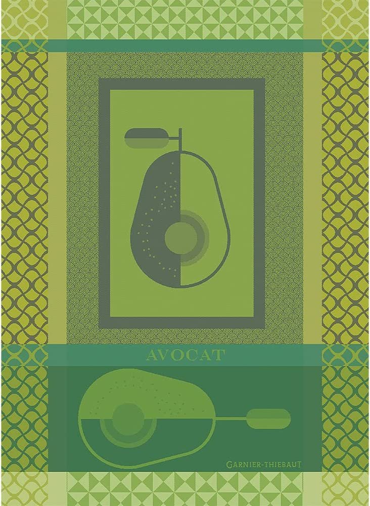 Kitchen Tea Towels | Green Avocado (set of 2)