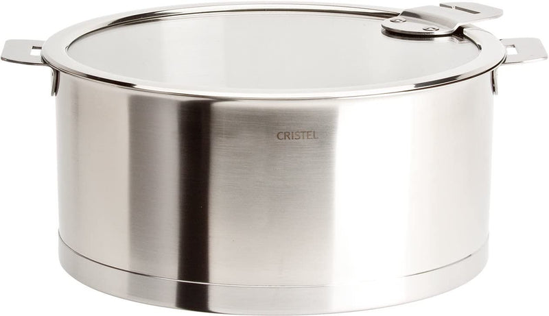 Cristel Strate Stainless Steel Stewpan | 5.5 Quart