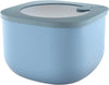 Guzzini Airtight Container Kitchen Fridge/freezer/Microwave 2-units Blue,  Lunch Office Work Food Safe