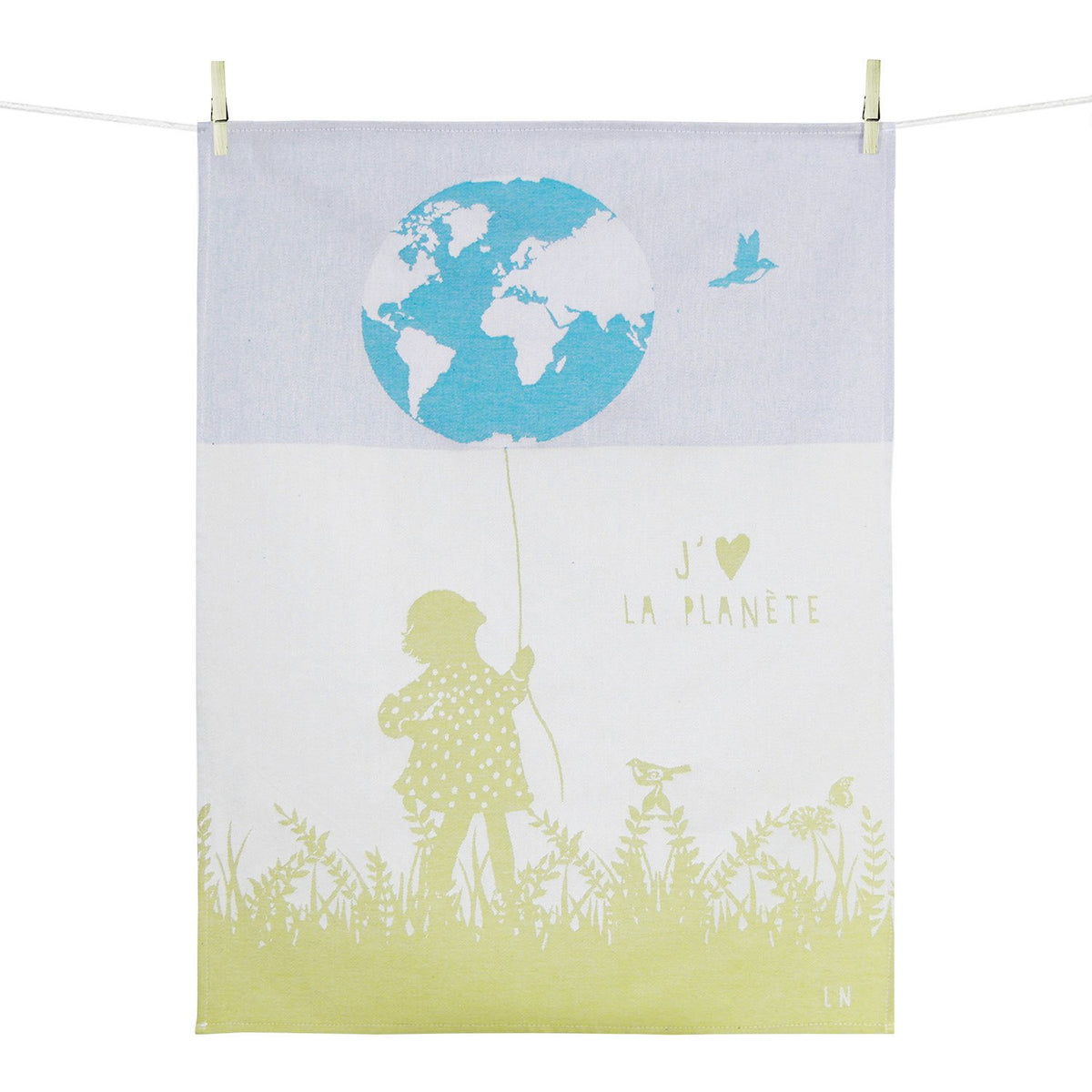 French Jacquard Tea Kitchen Towel | PLANISPHERE