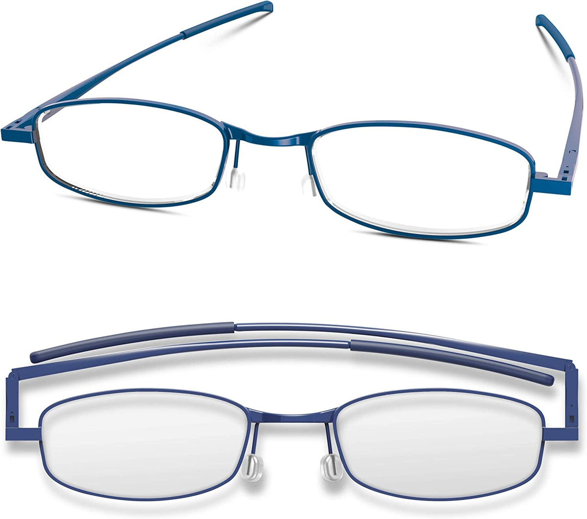 Compact Lenses Flat Folding-Reading Glasses-Twilight +3.0